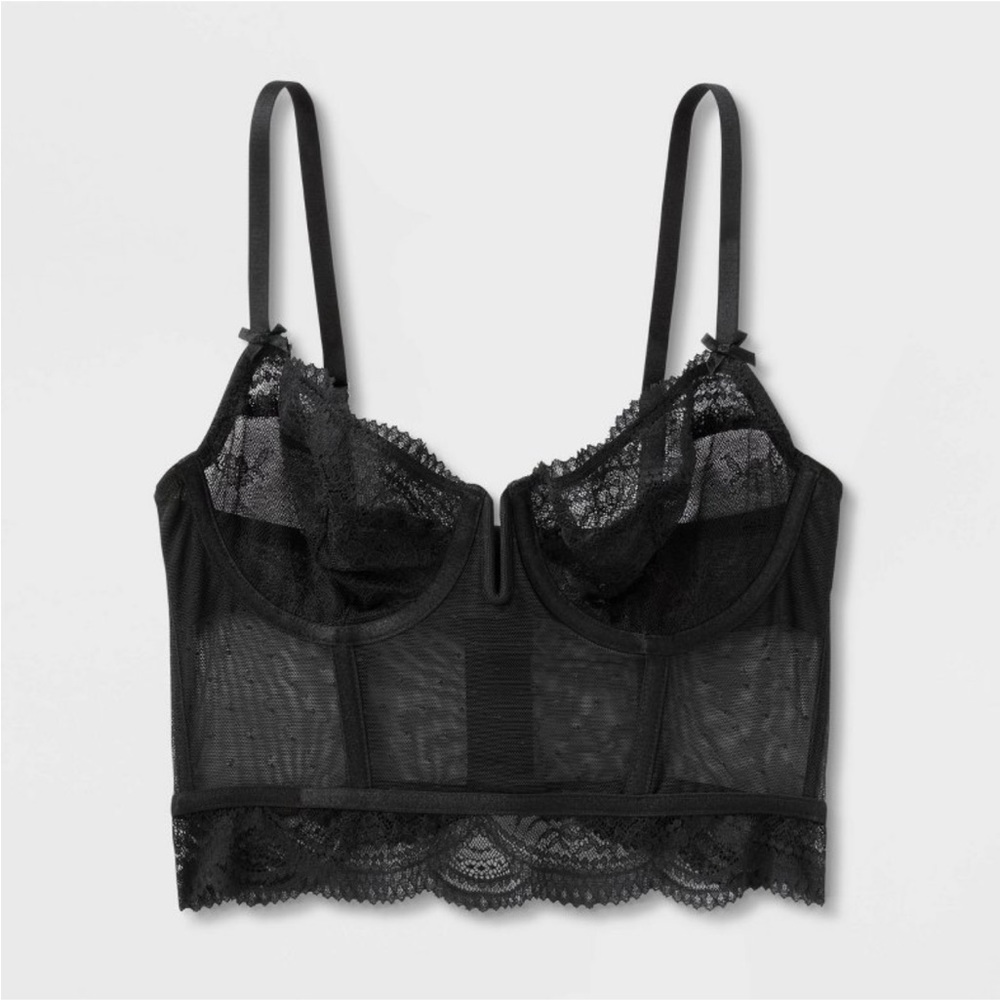 Auden Black Lace Corset